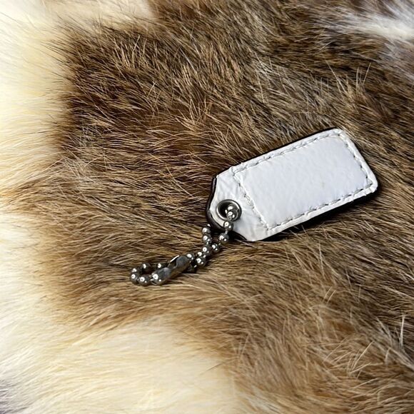 Coach White Patent Mini Small Leather Hang Tag Replacement - Picture 2 of 4